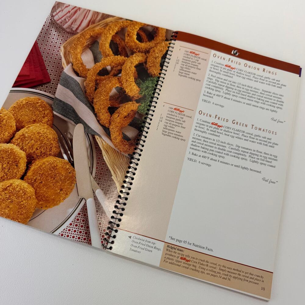 Kellogg's Corn Flakes Cereal Recipe Collection 1995 Color Photos Nice Condition‎ - Picture 4 of 12